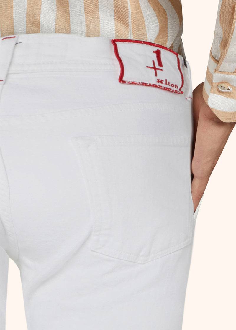 Kiton PANTALONI ULTRA SLIM Cotone UPNJSM2J0774A01 Sconto
