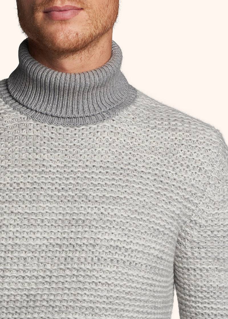Kiton MAGLIA COLLO ALTO Cashmere UMK006904 Economico