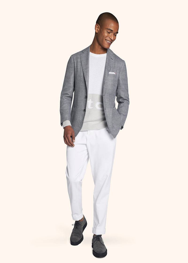 Kiton MAGLIA GIROCOLLO Cashmere UK1309W21V131 Outlet