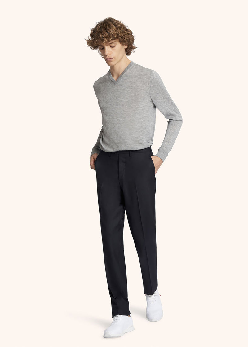 Kiton PANTALONI LANA UPNPEK0982804 Vendita Calda