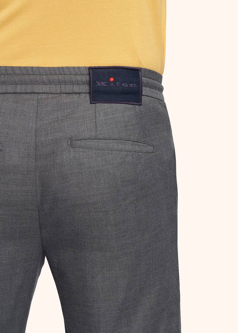 Kiton PANTALONI Lana UP1LACJ0751B02 Vendita Economica