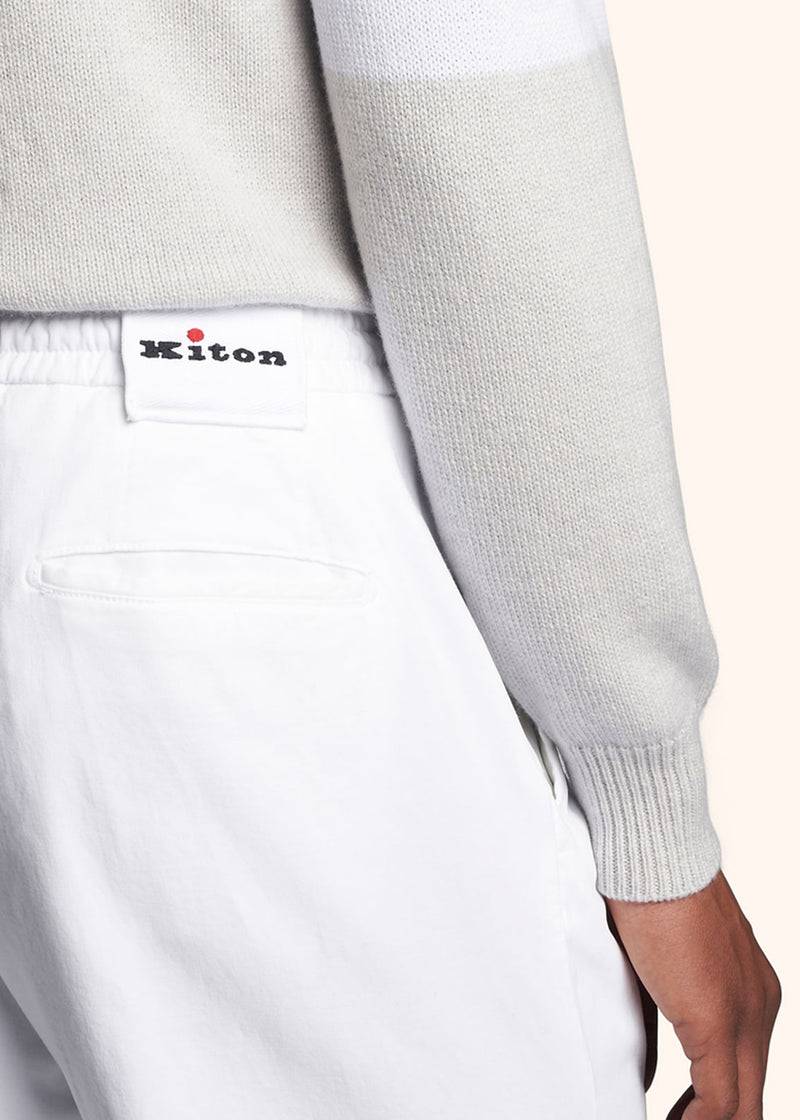 Kiton PANTALONI Lyocell UFP1LACJ0344A02 Vendite Flash