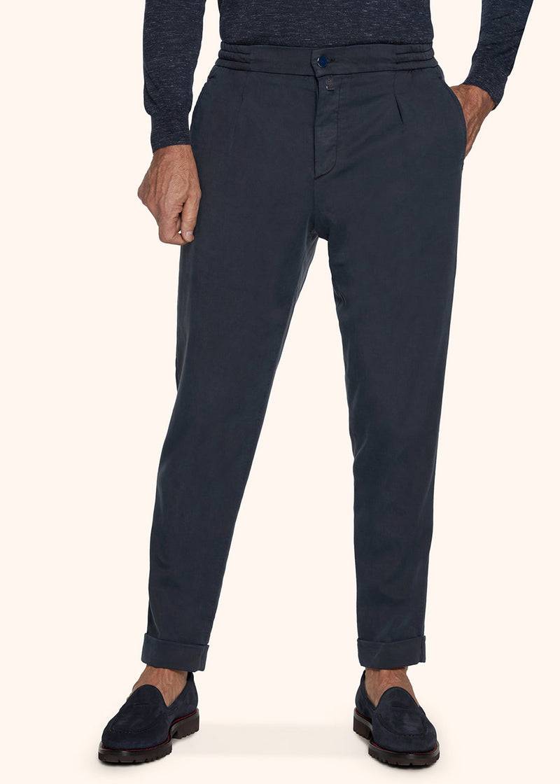 Kiton PANTALONI Lyocell UFP1LACJ0314A12 In Saldo