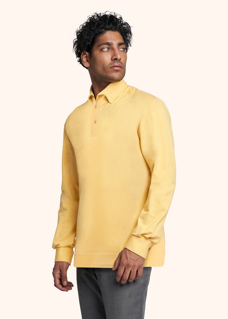 Kiton POLO ML COTONE UK33LE23K158 Italy