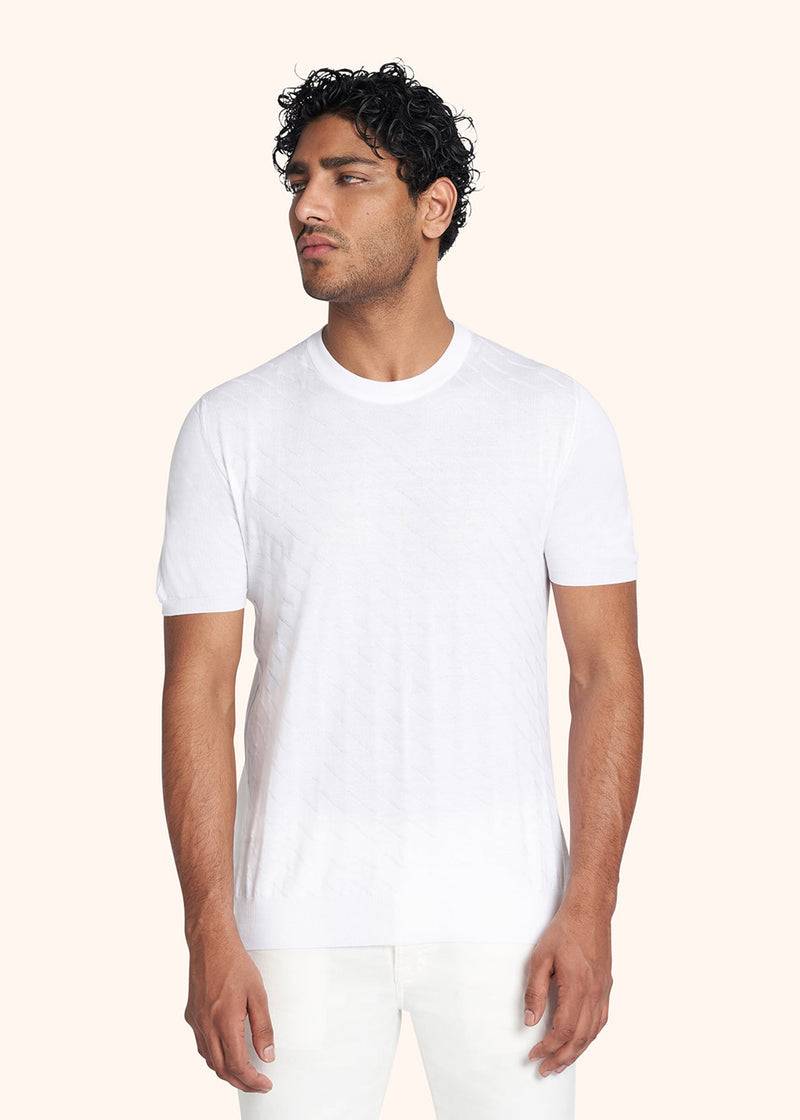 Kiton MAGLIA GIROCOLLO COTONE UK1442E2340C Duty-free
