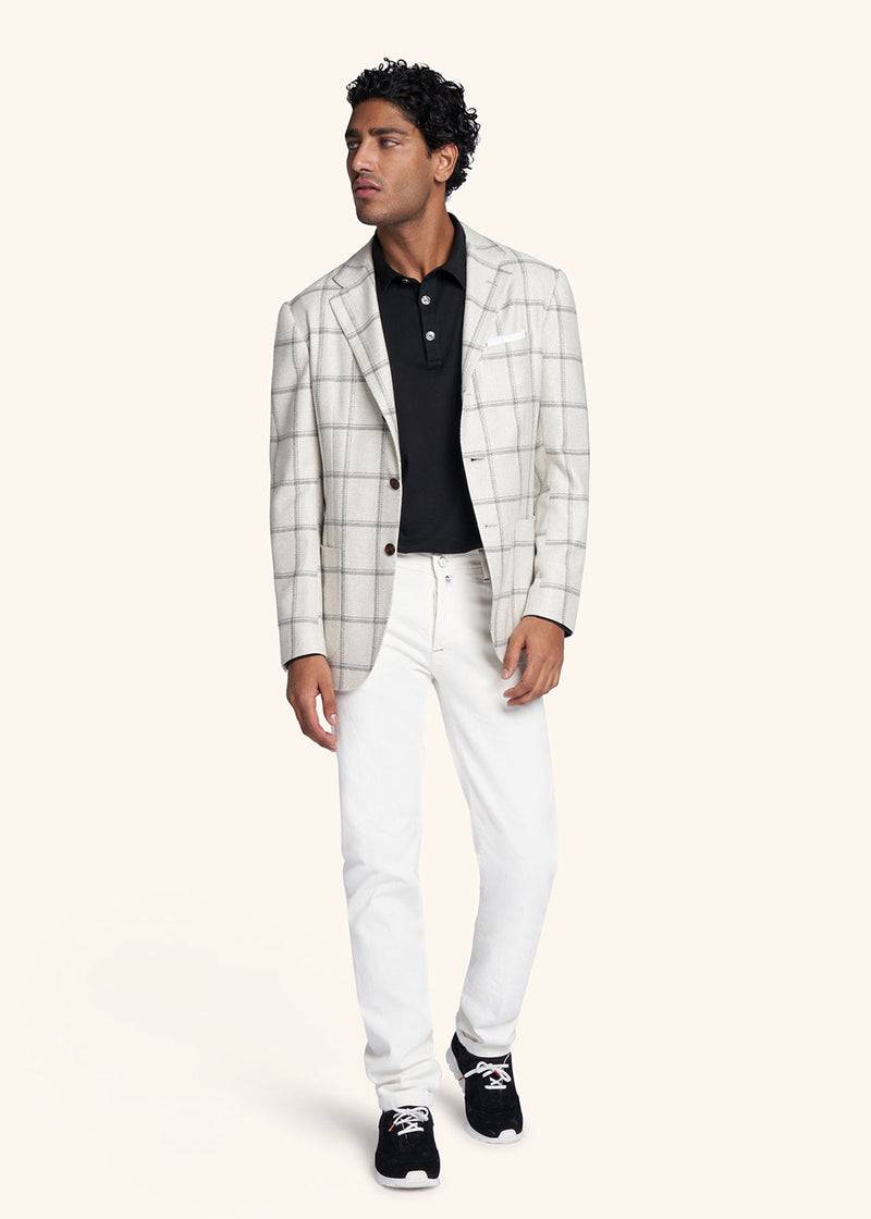 Kiton POLO ML Cotone UMK020815 Nuovo