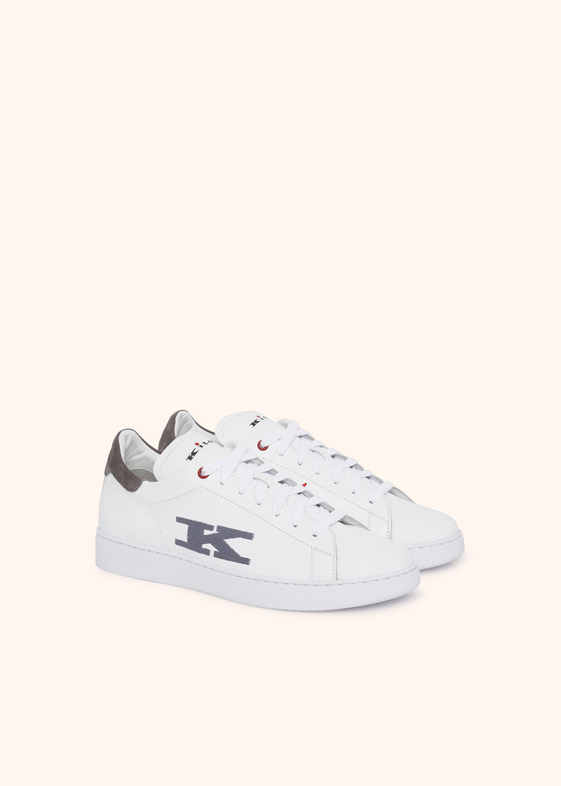 Kiton SCARPA SNEAKERS CALFSKIN USSN001XB601903 Spedizione Gratuita