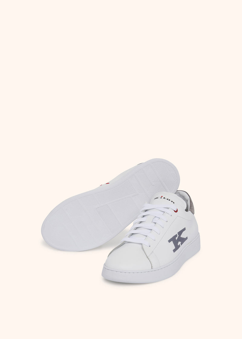 Kiton SCARPA SNEAKERS CALFSKIN USSN001XB601903 Spedizione Gratuita
