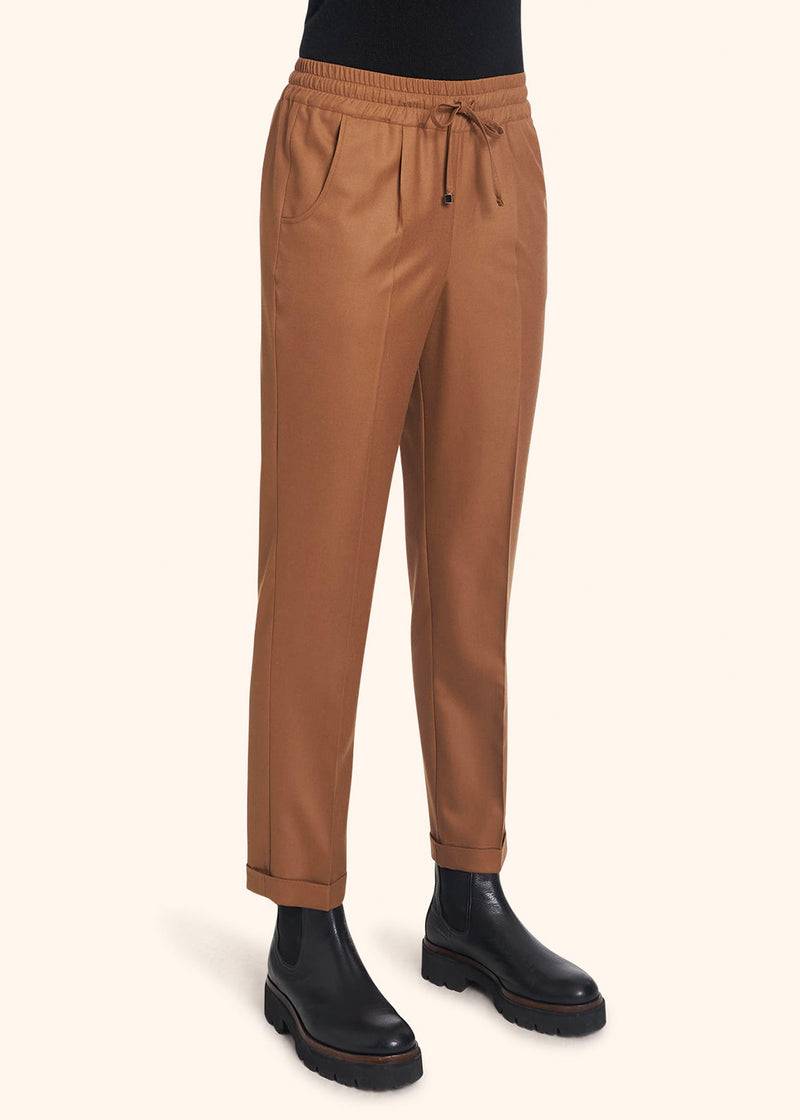 Kiton PANTALONI Lana Vergine D37102K01X4808 Sottocosto