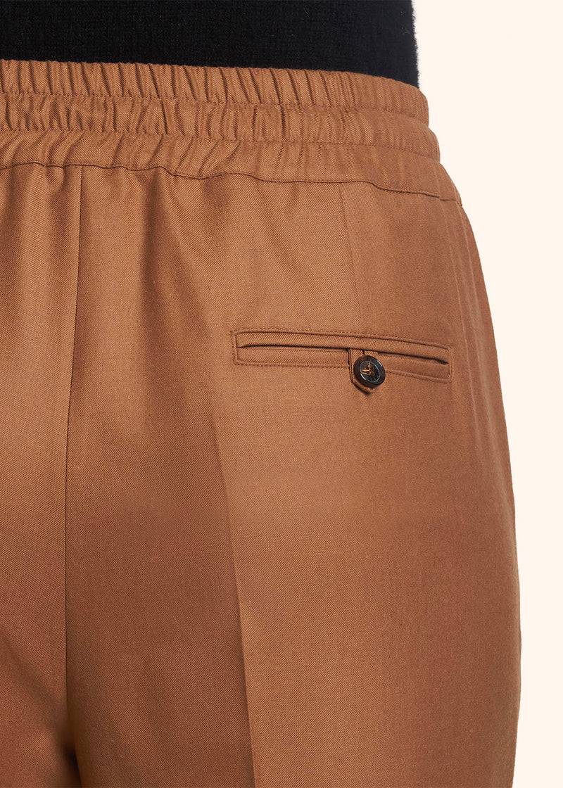 Kiton PANTALONI Lana Vergine D37102K01X4808 Sottocosto