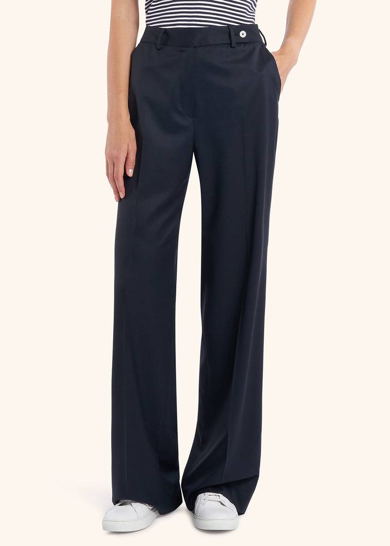 Kiton PANTALONI LANA VERGINE D48109K0102402 Presa
