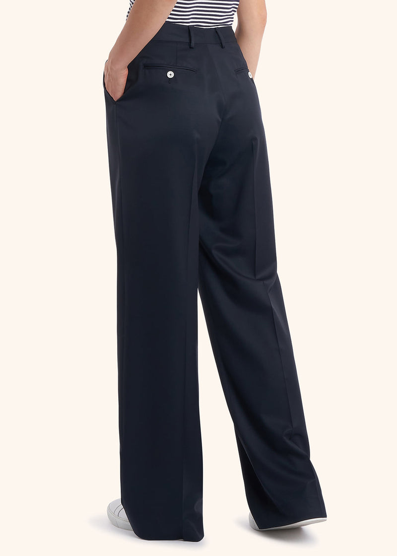 Kiton PANTALONI LANA VERGINE D48109K0102402 Presa