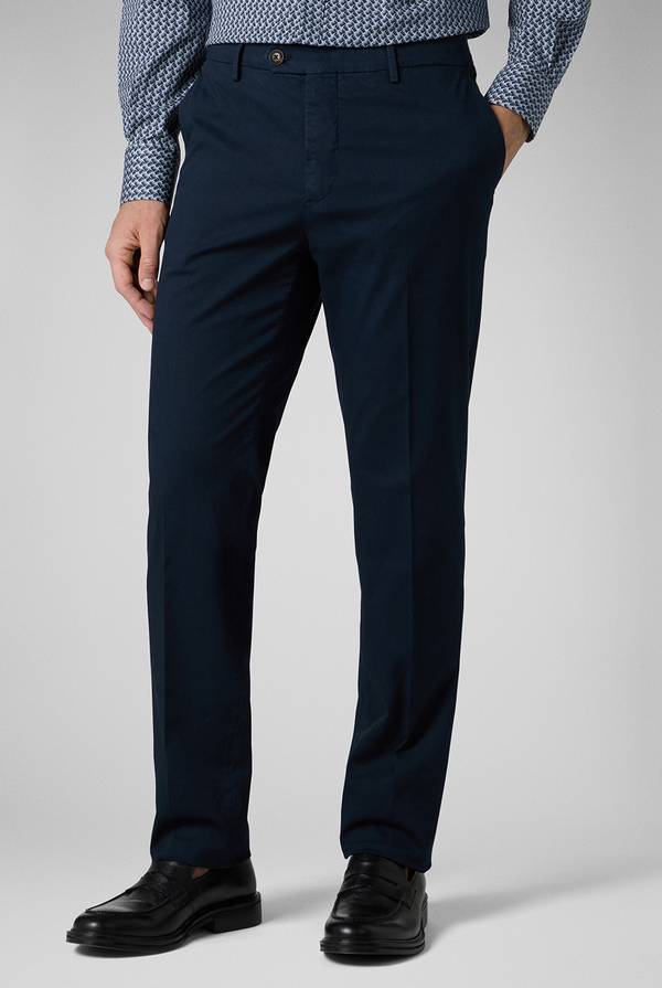 Lab. Pal Zileri Chino in cotone stretch Nuovo