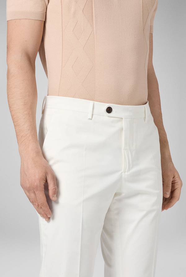 Lab. Pal Zileri Chino in puro cotone In Saldo
