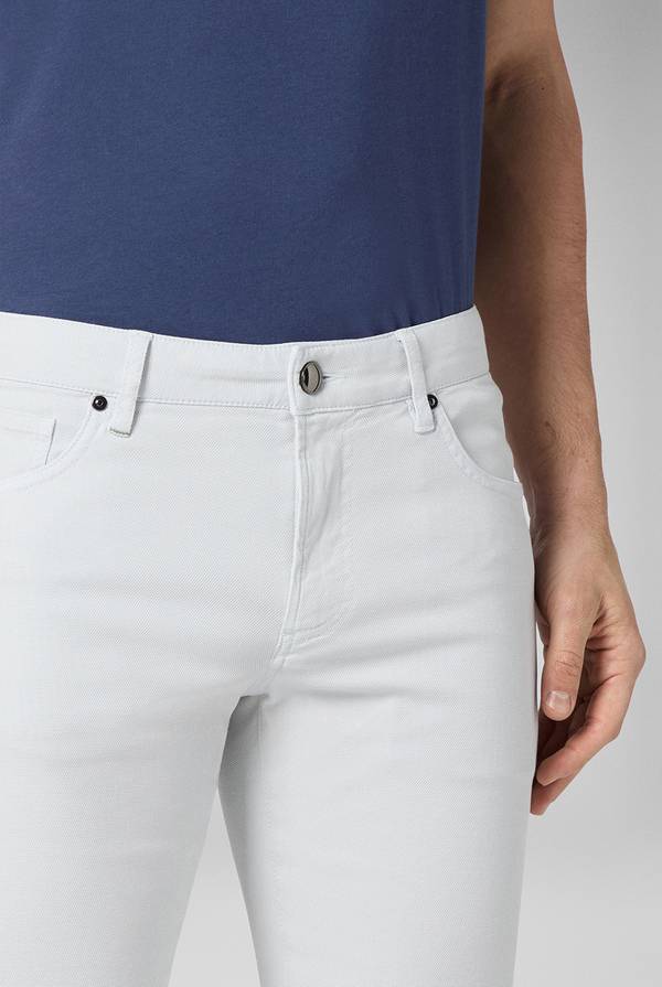 Lab. Pal Zileri Pantalone 5 tasche in cotone stretch tinto in capo Moda