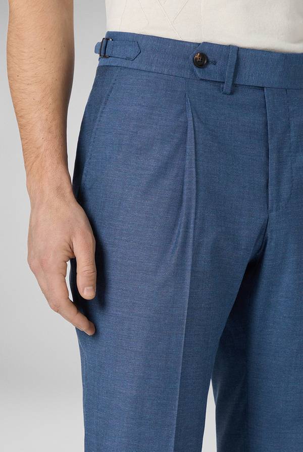 Lab. Pal Zileri Pantalone in lana e bamboo Promozione