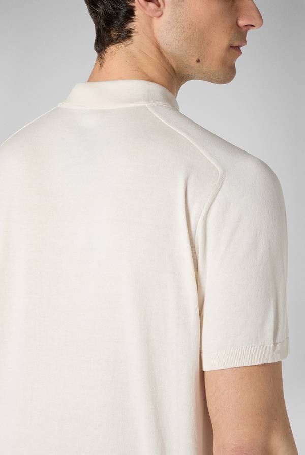 Lab. Pal Zileri Felpa in cotone stretch con logo Novità