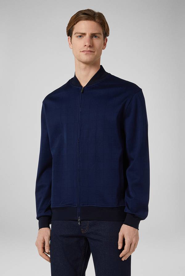 Lab. Pal Zileri Felpa in cotone jacquard Consegna Veloce