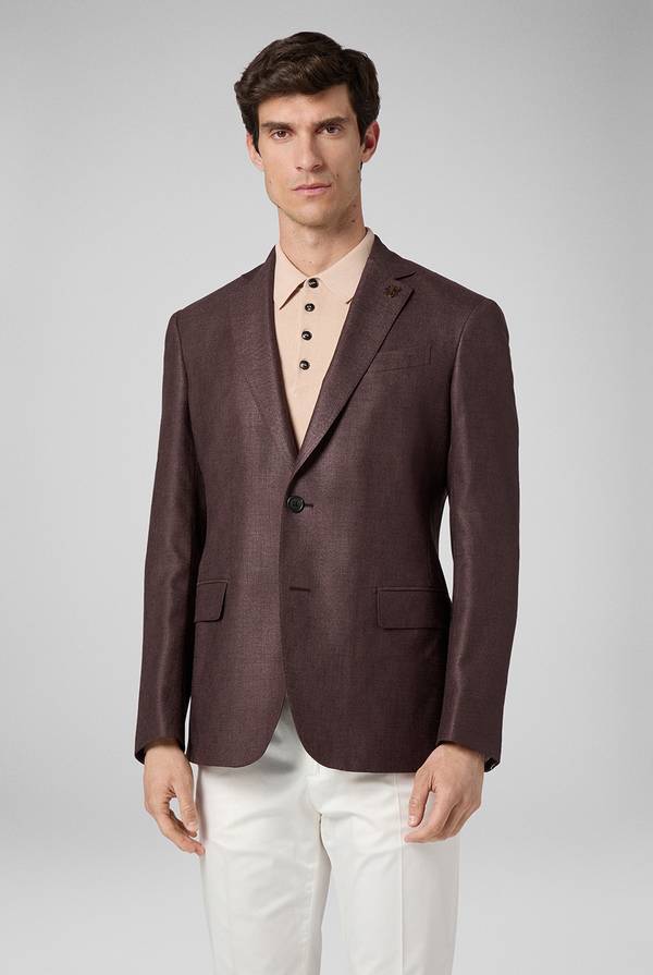Lab. Pal Zileri Giacca Tailored in lana e seta Sottocosto