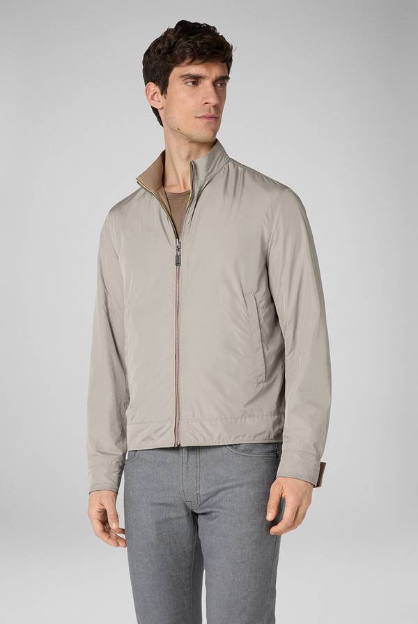 Lab. Pal Zileri Biker reversibile in nappa e nylon Saldi Di Fabbrica