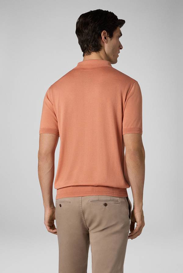 Lab. Pal Zileri Polo in cotone e tencel Vendite Flash