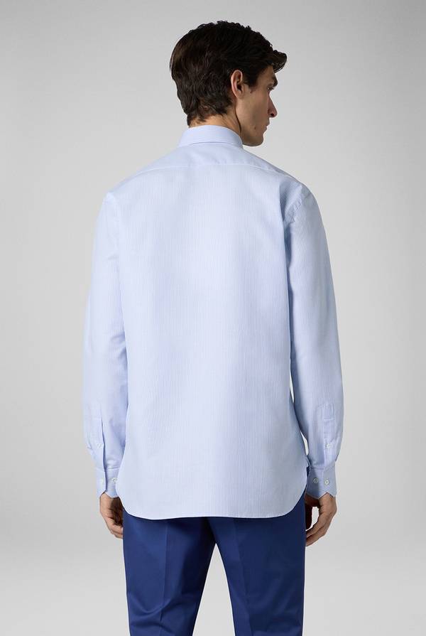 Lab. Pal Zileri Camicia in puro cotone jacquard Consegna Veloce