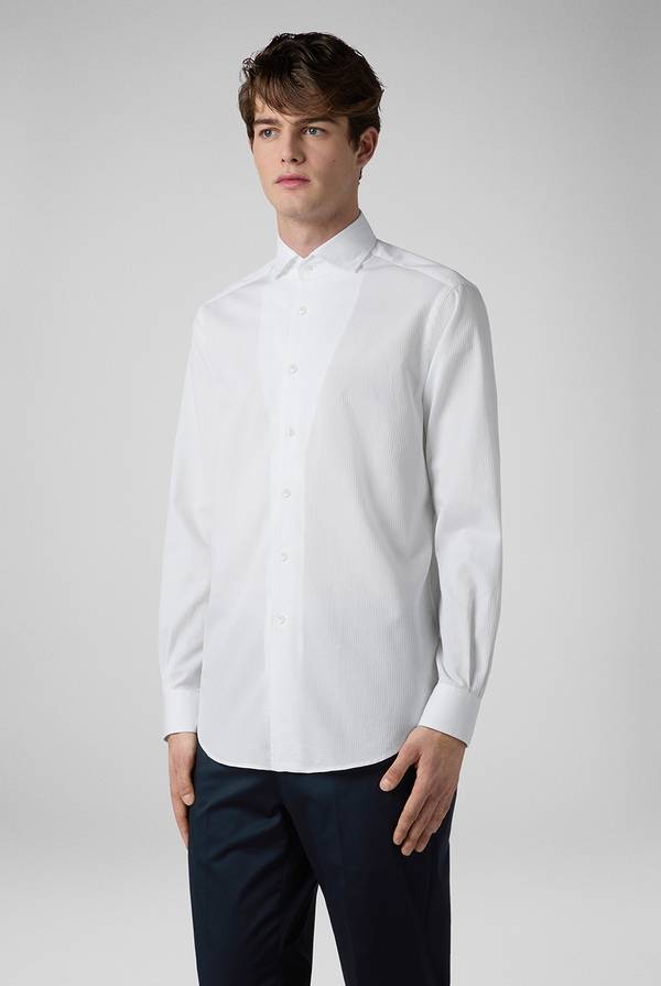 Lab. Pal Zileri Camicia bianca in cotone Affare Del Giorno