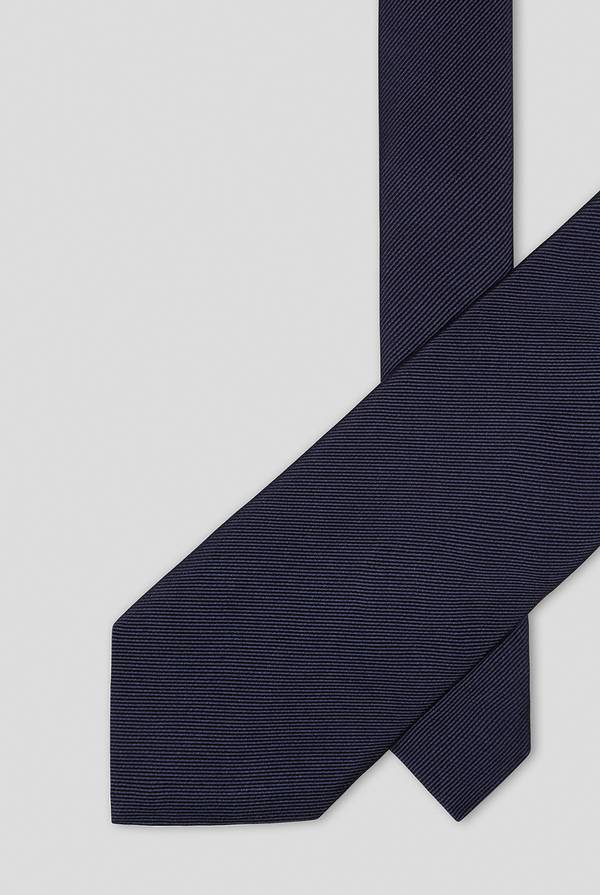 Lab. Pal Zileri Cravatta in pura seta blu In Saldo