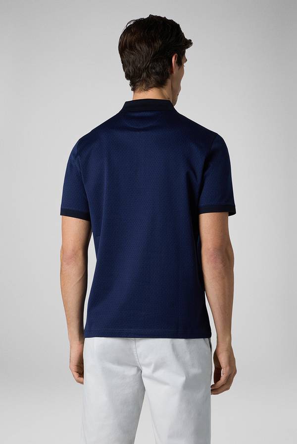 Lab. Pal Zileri Polo a zip in cotone mercerizzato Vendite Flash
