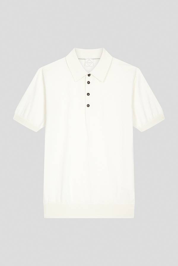 Lab. Pal Zileri Polo in maglia di seta e cotone Negozio