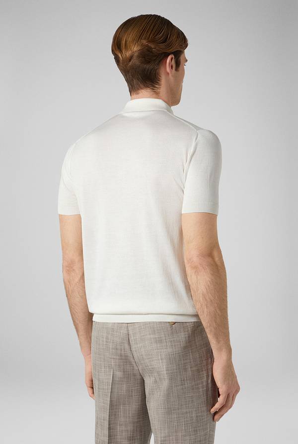 Lab. Pal Zileri Polo in maglia di seta e cotone Negozio