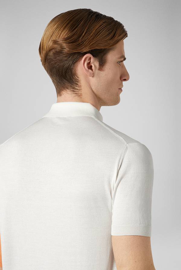 Lab. Pal Zileri Polo in maglia di seta e cotone Negozio