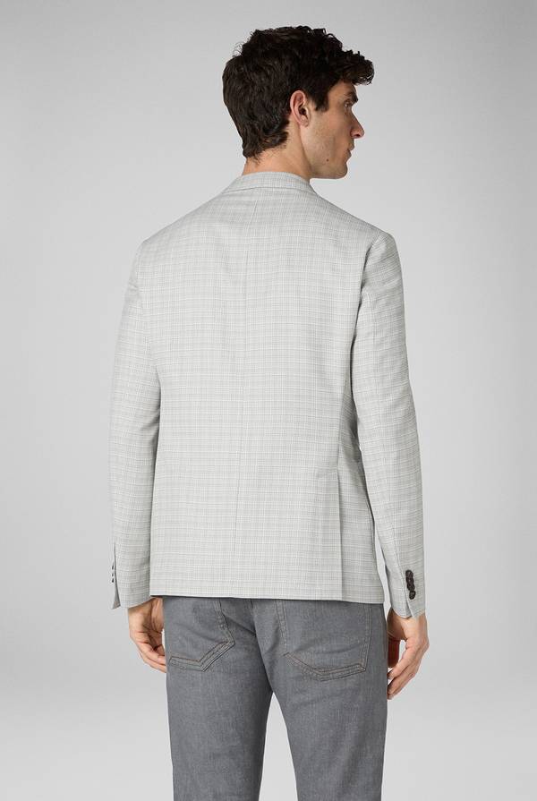 Lab. Pal Zileri Giacca Effortless con motivo micro check Vendita Economica
