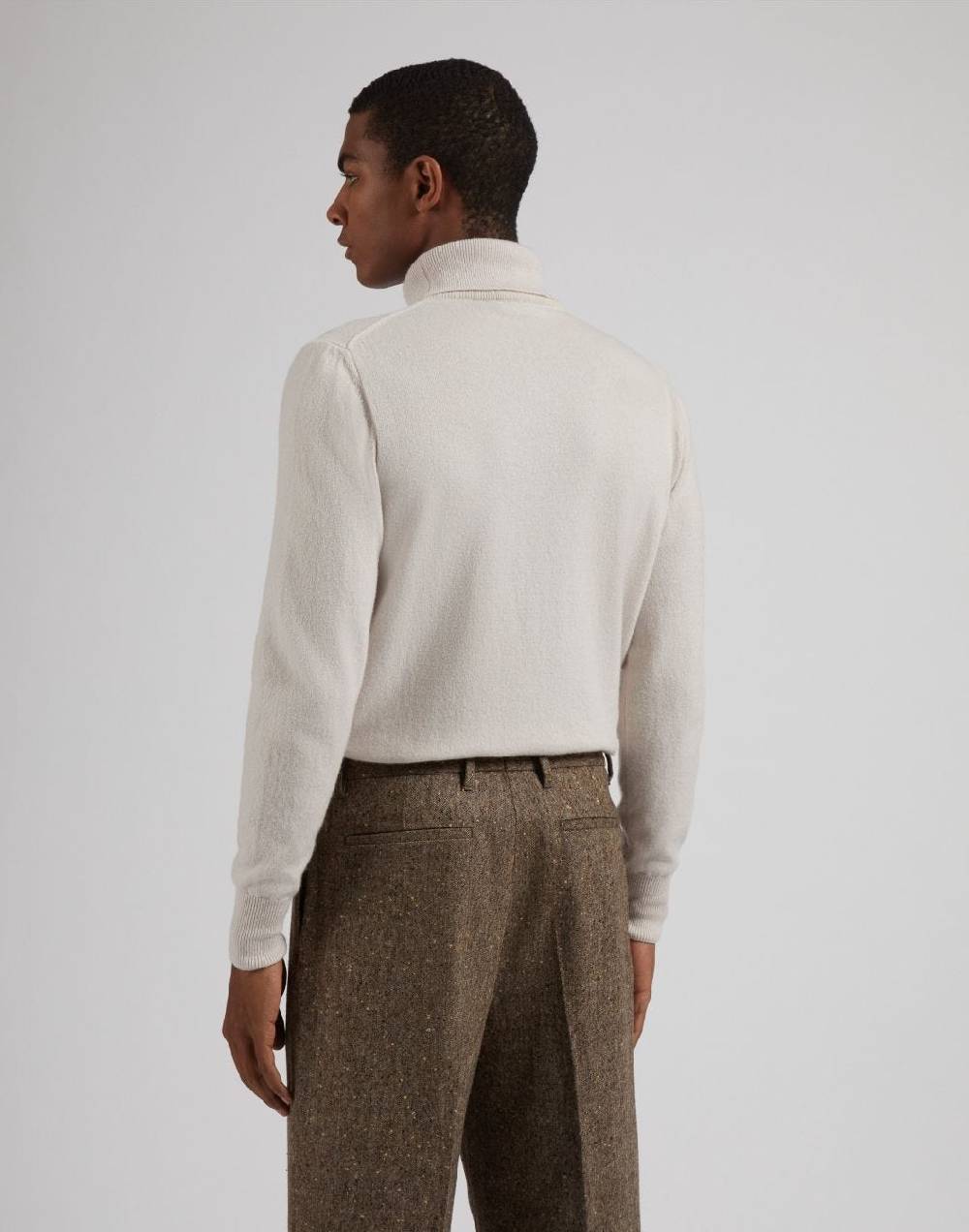 Lardini Dolcevita beige in 100% puro cashmere cariaggi Fino al 50% di sconto