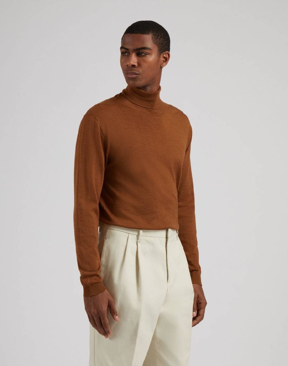 Lardini Dolcevita nocciola in lana merino, seta e cashmere I Più Venduti