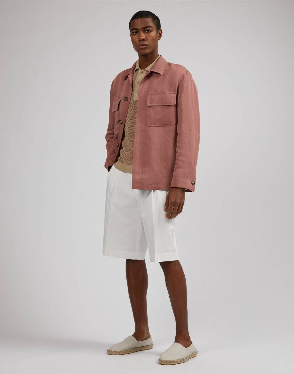 Lardini Polo bicolore con lavorazione jacquard Spedizione Gratuita