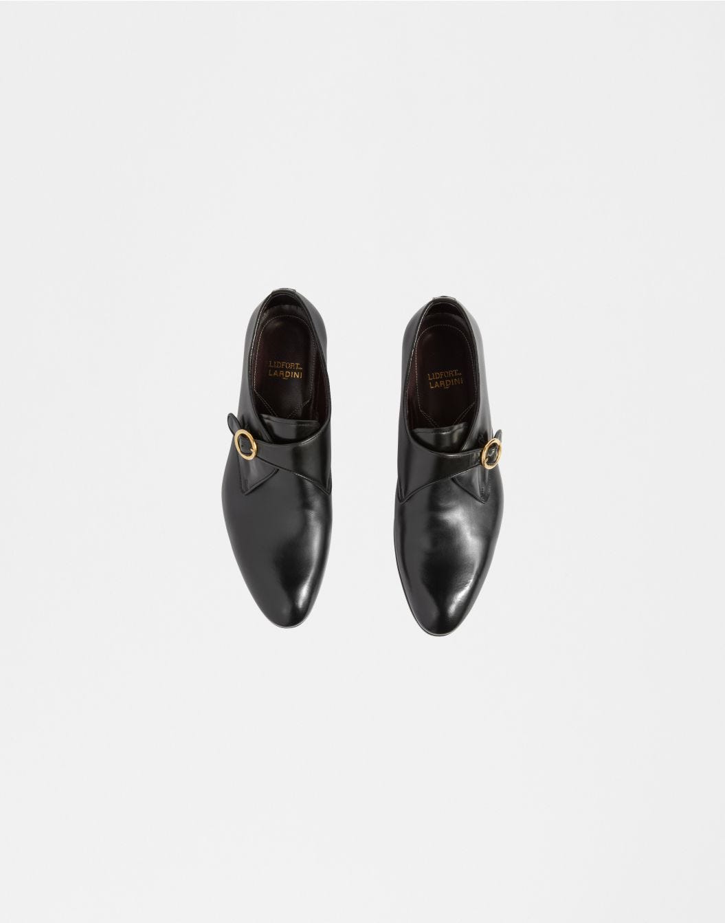Lardini Scarpa classica in pelle con fibbia dorata Offerta