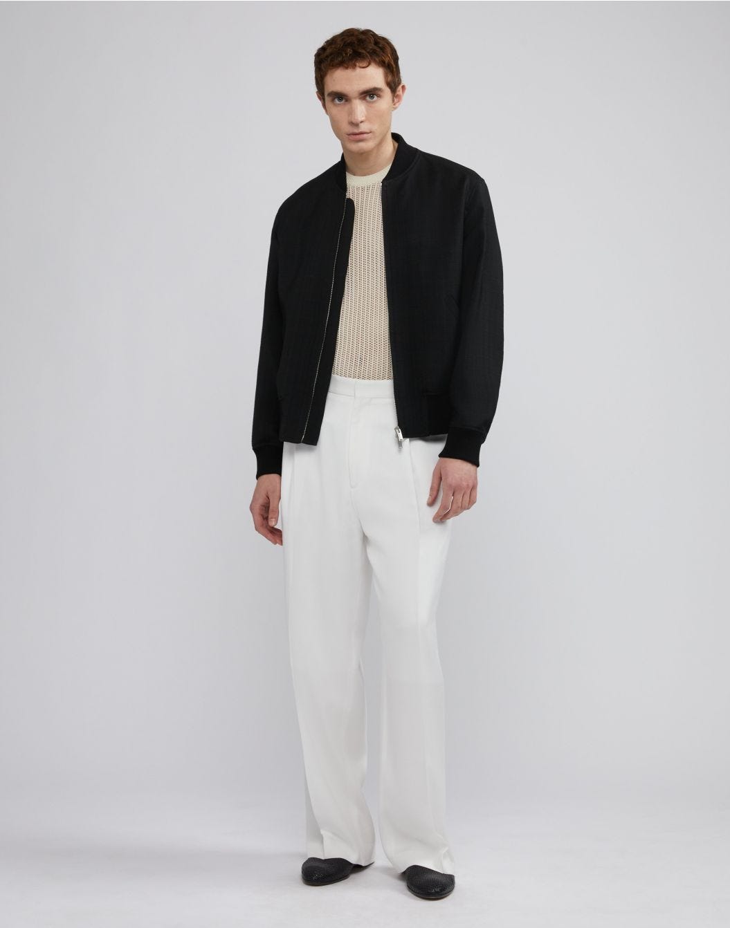 Lardini Varsity attitude nero decostruito in viscosa Online