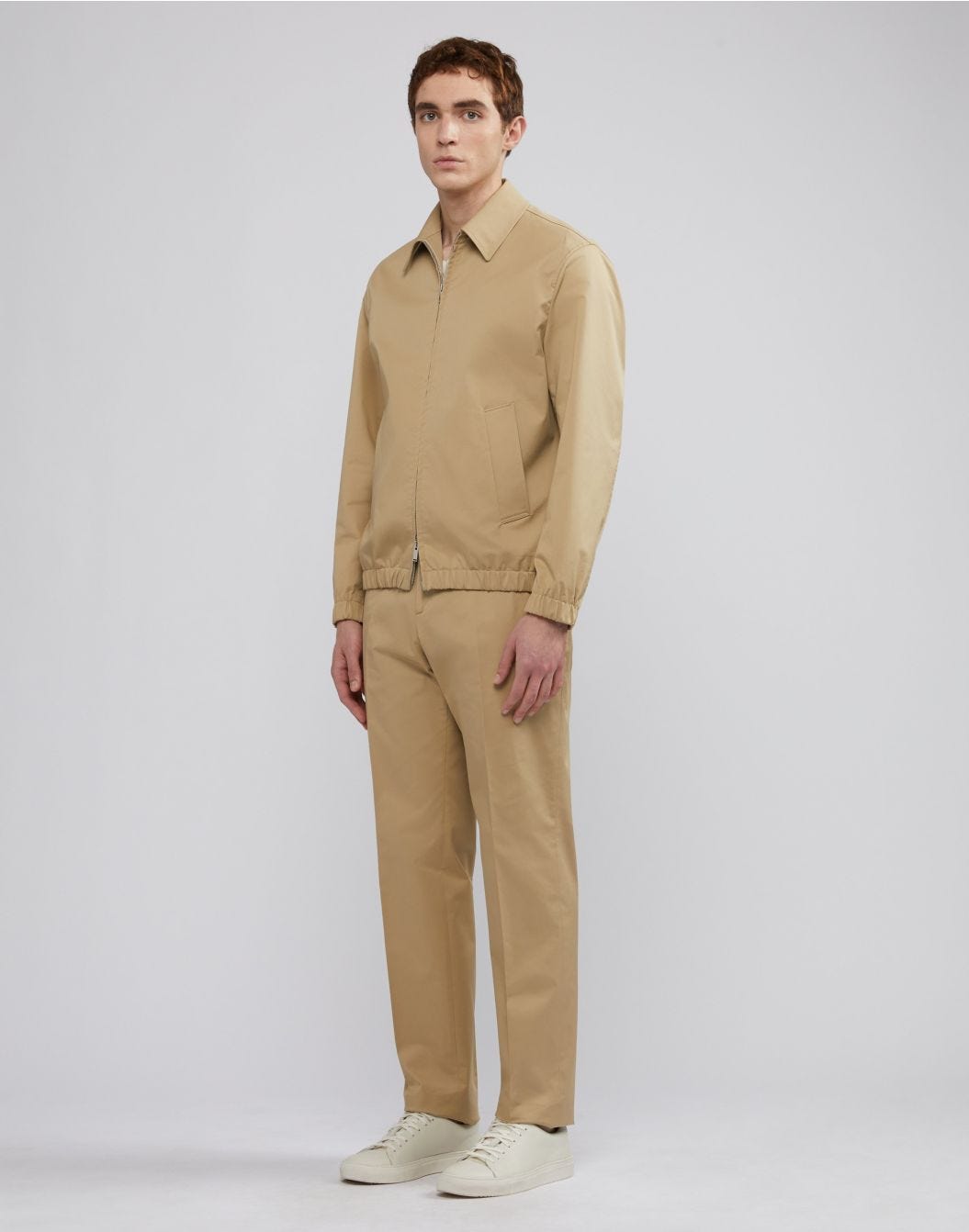 Lardini Giubbino beige decostruito Vendita Calda