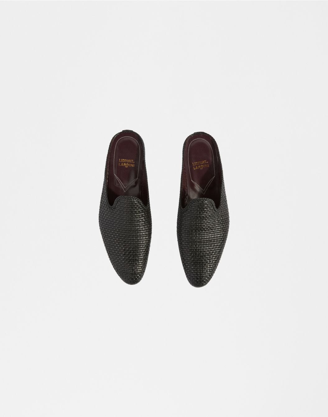 Lardini Mules in pelle di capra intrecciata Negozi Online