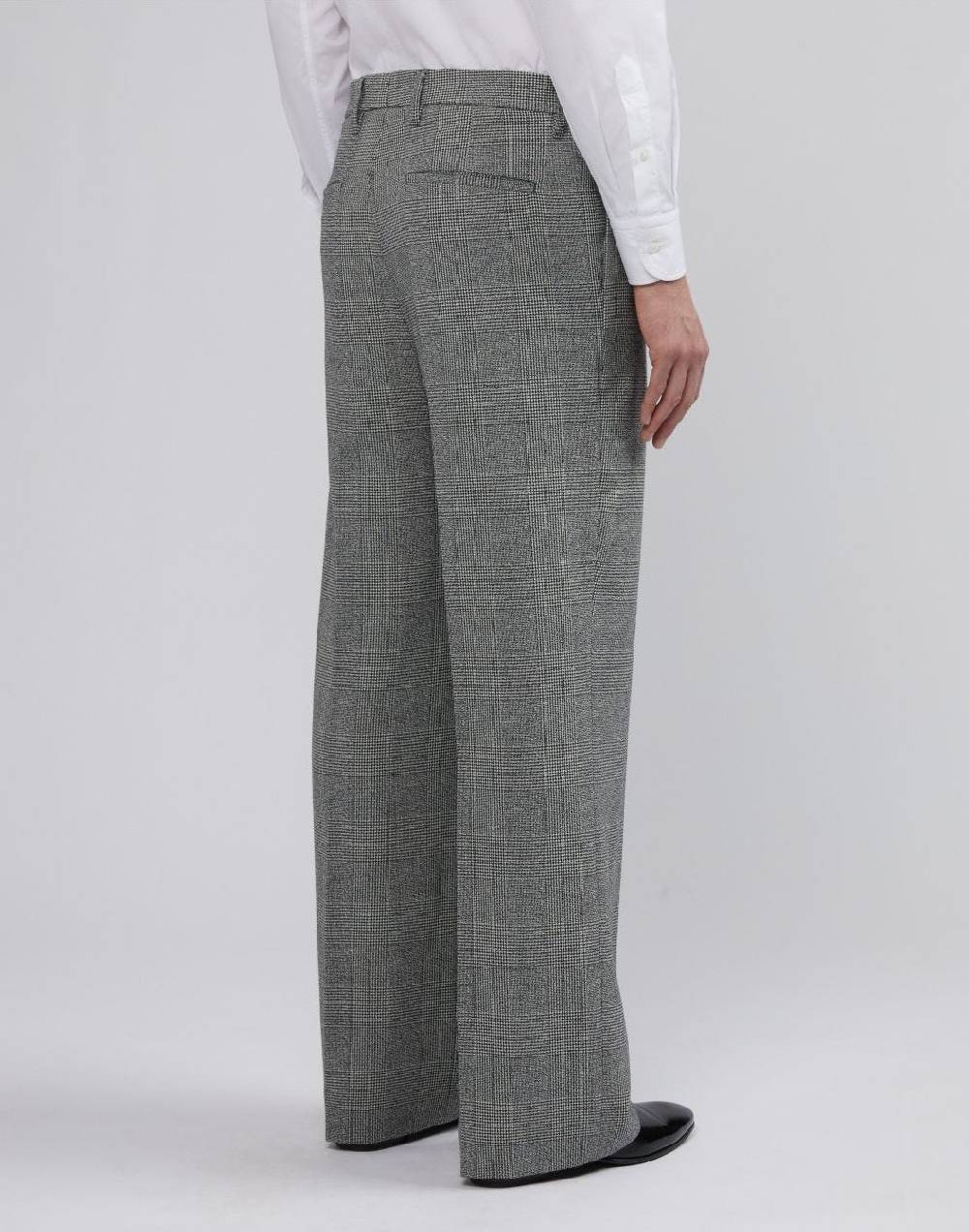 Lardini Pantalone comfort in principe di galles Fino Al -60%