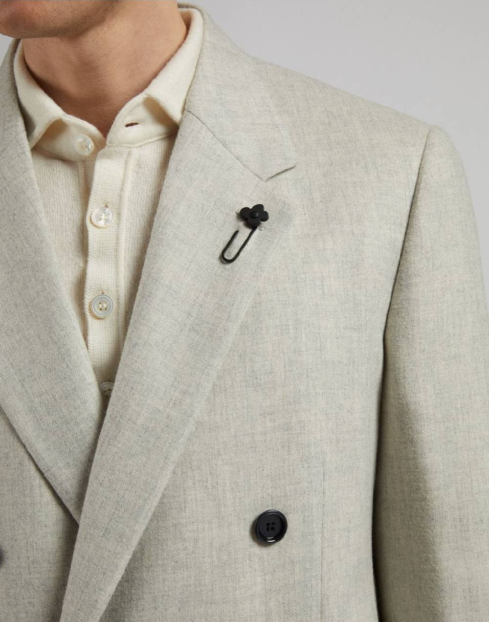 Lardini Abito linea feeling in cashmere light-flannel color panna Novità