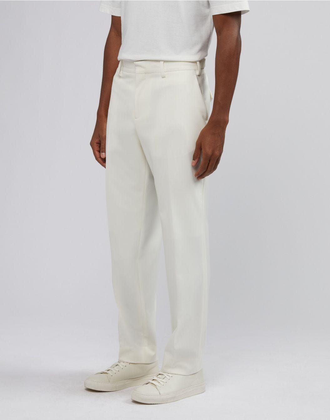 Lardini Pantalone panna senza pinces 2025