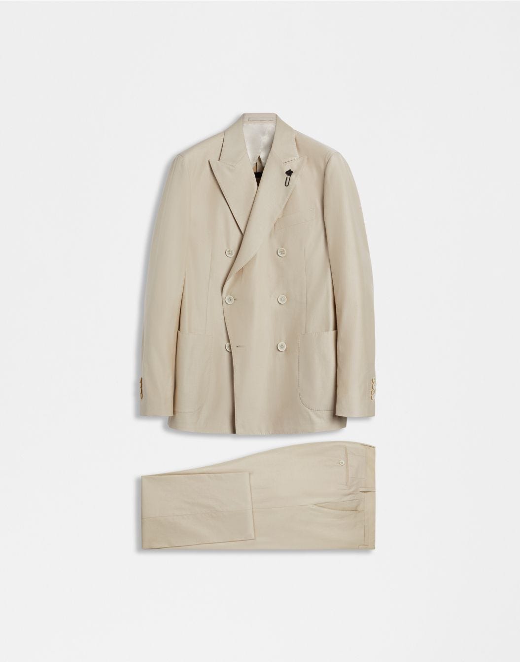 Lardini Abito special line in twill di cotone beige
