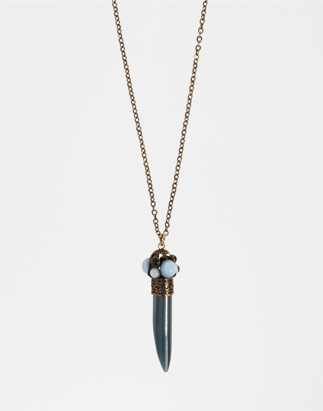 Lardini Collana vintage con corno ottanio Prezzo basso