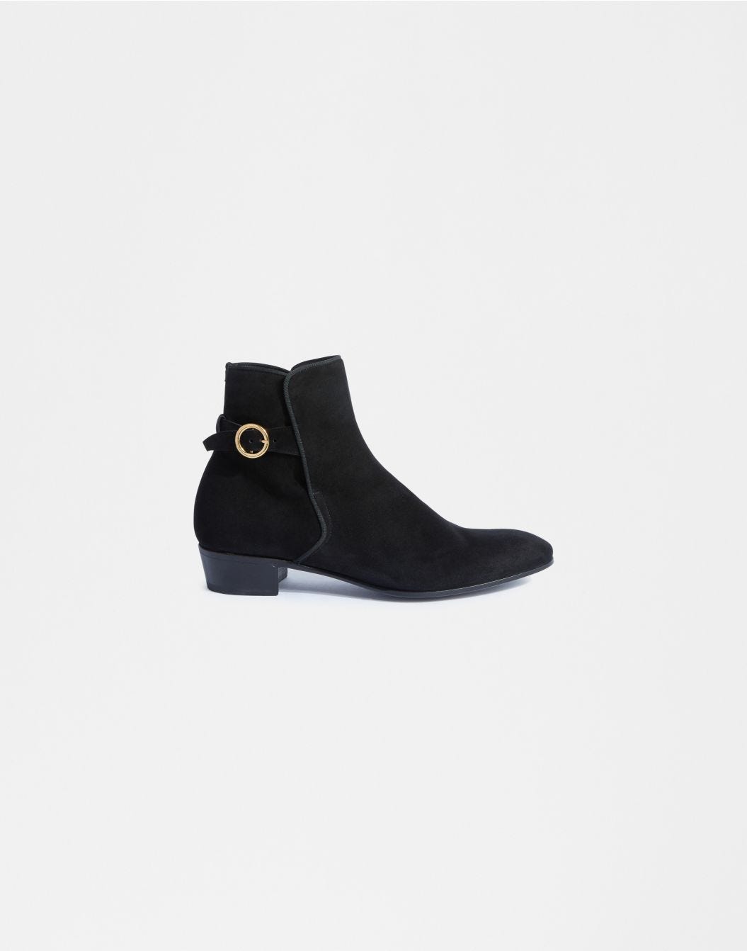 Lardini Stivaletto nero in pelle scamosciata Negozi Online