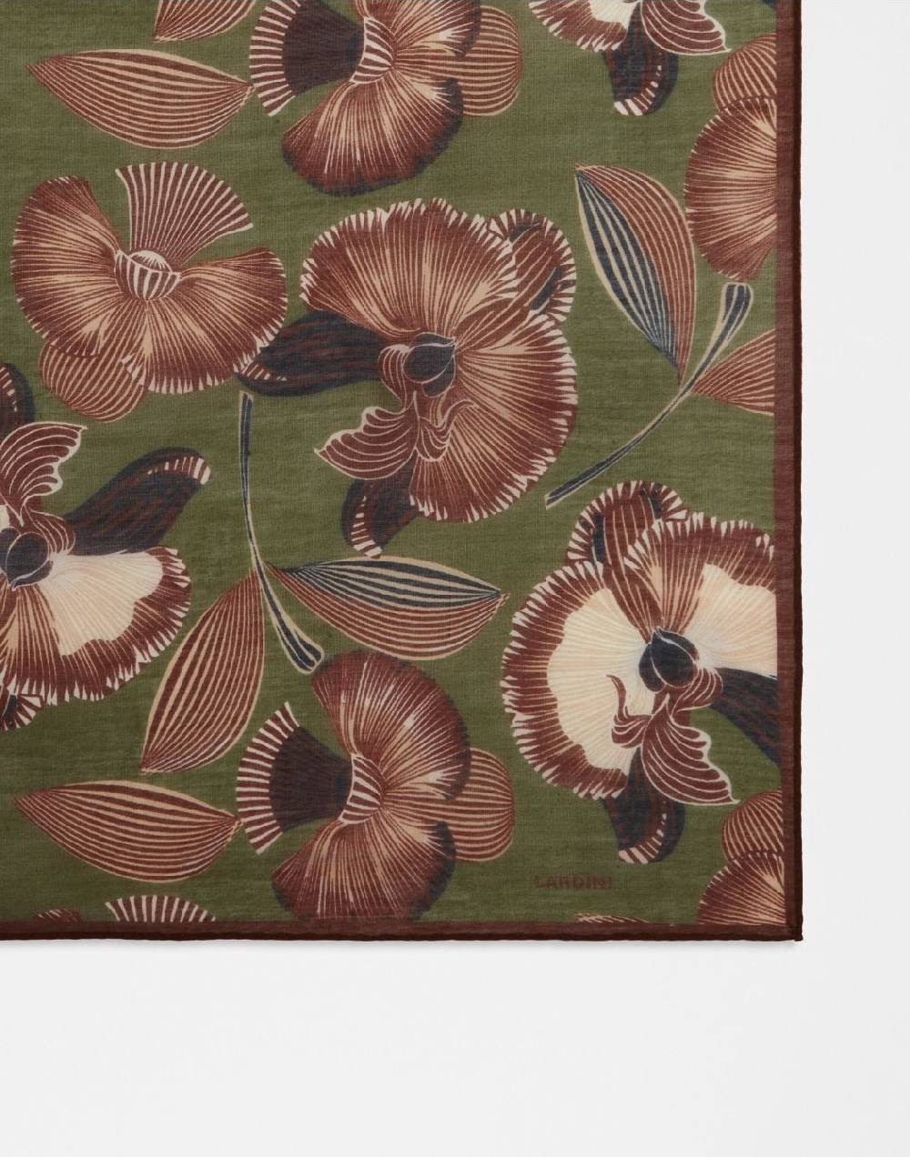 Lardini Foulard in seta con disegno floreale Convenienza