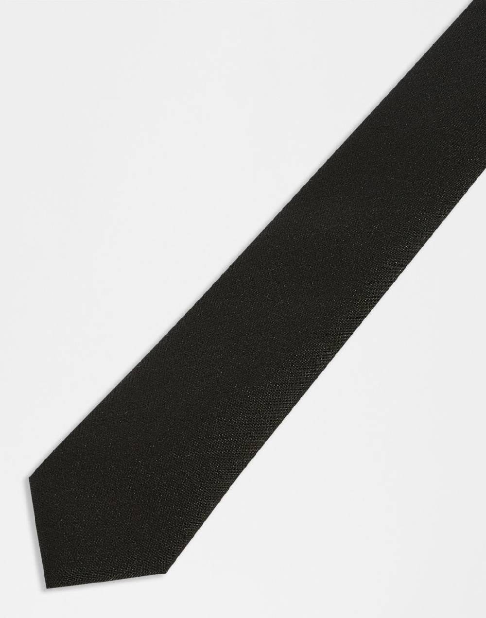 Lardini Cravatta in lana mohair nera Offerta