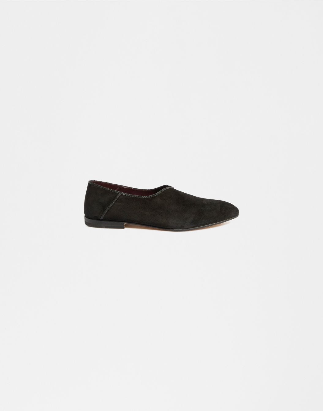Lardini Babouche in pelle di vitello con bordo intrecciato Economico
