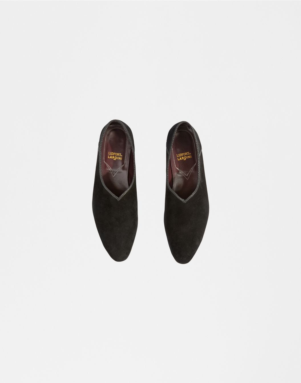 Lardini Babouche in pelle di vitello con bordo intrecciato Economico